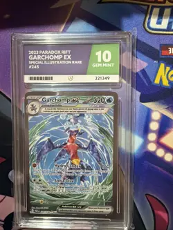 Pokemon TCG Ace 10 Garchomp EX 245/182 Special Illustration Rare SV Paradox Rift - Image 1