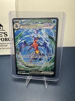 Pokemon TCG Garchomp EX Paradox Rift 245/182 Special Illustration Rare Card - Image 2