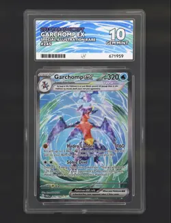 Pokemon TCG Ace 10 Garchomp EX 245/182 Special Illustration Rare SV Paradox Rift - Image 2