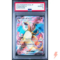 PSA 10 Charizard ex SR 185/165 SV2a Pokemon Card 151 - Pokemon Japanese 2023 - Image 1
