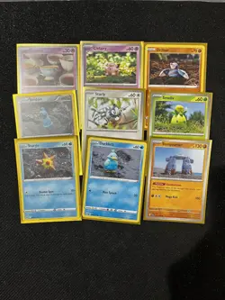 Yuka Morii Art Card Lot of 9 English (Clay Pokemon Cards) Set B - Image 1