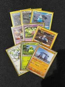 Yuka Morii Art Card Lot of 9 English (Clay Pokemon Cards) Set B - Image 2