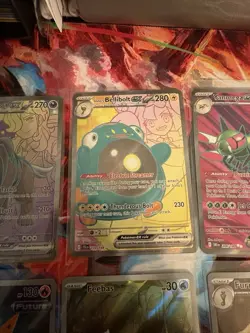Pokemon Card Lot of 9 Cards Full Arts & Illustration Rares Feebas Milotic More - Image 3