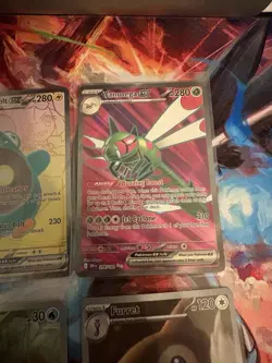 Pokemon Card Lot of 9 Cards Full Arts & Illustration Rares Feebas Milotic More - Image 4