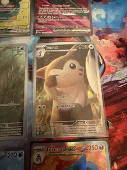 Pokemon Card Lot of 9 Cards Full Arts & Illustration Rares Feebas Milotic More - Image 5