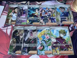 Pokemon TCG Full Art Trainer Cards (Lot Of 9) Pokemon Card Giovanni Emcee’s Cage - Image 1