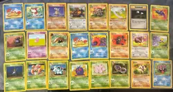 Base Set Pokemon Cards (24 Cards) Jungle / Fossil Cards WOTC LP+ - Image 1