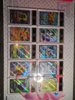 OCD 10 Pokemon Card Lot Of 10 Graded Cards Chinese Ultra Rare EX Full Art - Image 1