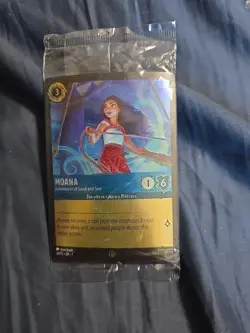 Moana - Adventurer of Land and Sea 26 Disney Lorcana Promo Cards Cold Foil - Image 1