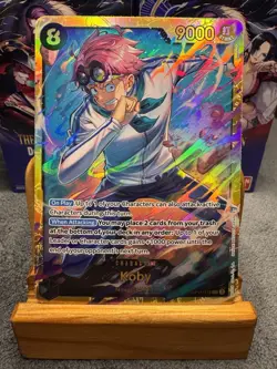 Koby OP11-119 SEC - One Piece TCG - English Card Near-Mint Secret Rare - Image 1
