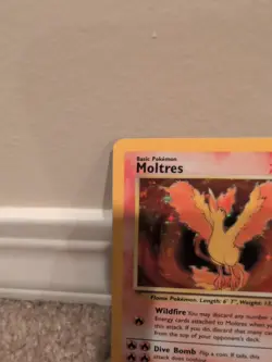 Moltres - 12/62 - Pokemon Fossil Unlimited Holo Rare Card WOTC NM-LP - Image 3