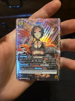 Crow 021 R* GODDESS OF VICTORY NIKKE Union Arena English Card Official - Image 1
