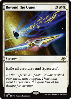 Beyond the Quiet [Edge of Eternities] Foil Near Mint - Image 1