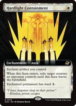 Hardlight Containment (Extended Art) [Edge of Eternities] Foil Near Mint - Image 1