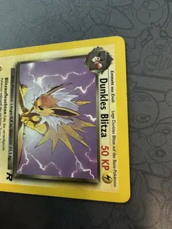 Dark Jolteon (Dunkles Blitza) Team Rocket German 38/82 (Dunkles Aquana) 45/82 - Image 3