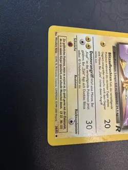 Dark Jolteon (Dunkles Blitza) Team Rocket German 38/82 (Dunkles Aquana) 45/82 - Image 4