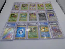 🥳Clearance Sale🥳 Lot of 15 Graded Pokemon Cards CGC PSA - Image 3