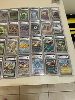 59 Card Pokemon Cgc Graded Lot ! - Image 2