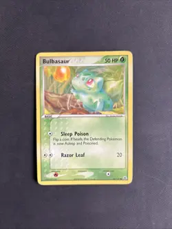 Pokemon TCG Bulbasaur EX FireRed & LeafGreen 54/112 Regular Common Non Holo - PL - Image 1