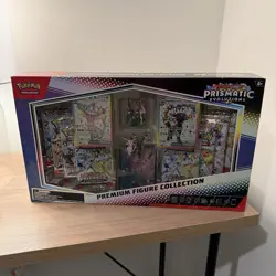 Pokemon TCG: Prismatic Evolutions Premium Figure Collection Factory Sealed Box - Image 1
