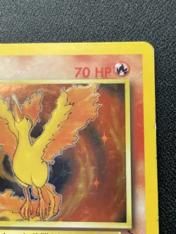 Pokemon Moltres 12/62 Fossil Holo Rare Unlimited HP (#2) - Image 3
