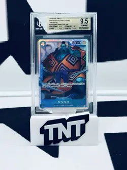 2024 One Piece 500 Years In The Future Japanese Jinbe Foil SR BGS 9.5 - Image 1