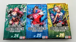 Lot of 3 - One Piece TCG Starter Deck 24 25 28 Shanks Teach Yamato - Sealed NEW - Image 1