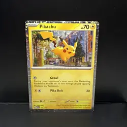 Pokemon TCG Confetti Holo Rare Pikachu Card 006/015 McDonald's 2023 Promo LP-NM - Image 1
