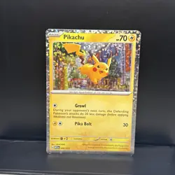 Pokemon TCG Confetti Holo Rare Pikachu Card 006/015 McDonald's 2023 Promo LP-NM - Image 3