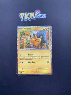Pokemon TCG Pikachu 006/015 Mcdonald's 2023 Holo LP. - Image 1