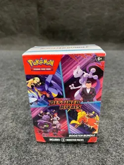 POKEMON TCG: Scarlet & Violet Destined Rivals Booster Bundle, Sealed Worn Box - Image 1