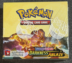 Sealed Pokemon Sword & Shield Darkness Ablaze Booster Box 36 Packs 820650807121 - Image 1