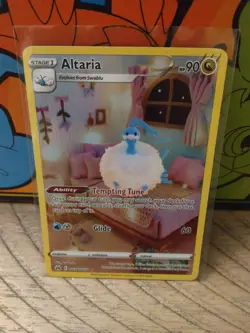 Altaria GG19/GG70 Crown Zenith Full Art Ultra Rare Holo Pokemon Card NM - Image 1