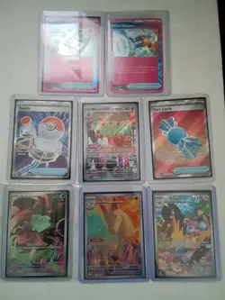 Pokemon 8 Card IR And Trainer Lot - Image 1