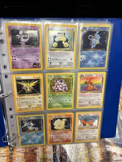 Vintage Pokemon Cards Damaged/Highly Played W. Rare Holos & Non Holos 52 Cards - Image 1
