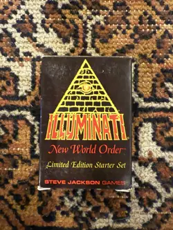 Illuminati New World Order Deck Card Game USED 55 Cards Great Condition 1 Pack - Image 1