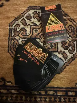 Illuminati New World Order Deck Card Game USED 55 Cards Great Condition 1 Pack - Image 5