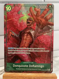 One Piece Card Game PRB-01 The Best - Donquixote Doflamingo OP04-031 ENG Alt Art - Image 1
