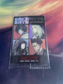 Sakamoto Days Order Japanese Wafer Card - Image 1