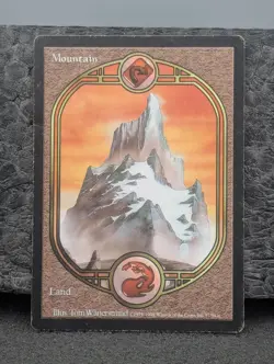 HP - Mountain (87) - Unglued - Magic The Gathering English Heavily Played MTG - Image 1