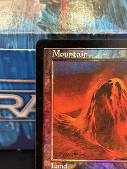 Invasion MTG FOIL Mountain (#344) Magic NM UP - Image 2