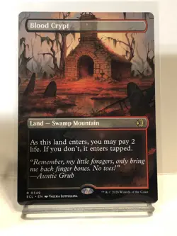 Blood Crypt (Non-foil) [Borderless] Lorwyn Eclipsed 0349 Rare MTG - Image 1