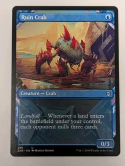 Ruin Crab (Showcase) Zendikar Rising - MTG - Image 1