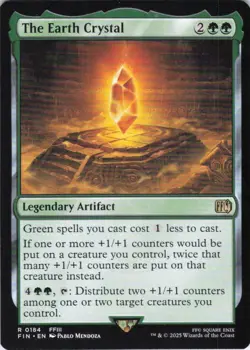 MTG The Earth Crystal (184) | NM | Final Fantasy {FIN} - Image 1