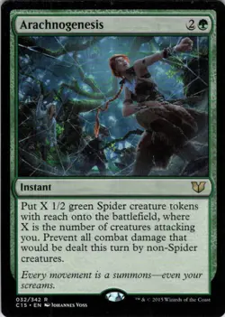 MTG Arachnogenesis (32) | LP | Commander 2015 {C15} - Image 1