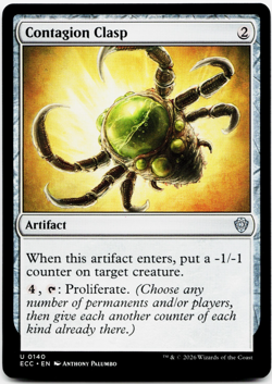 Contagion Clasp [Commander: Lorwyn Eclipsed] Magic - MTG NM - Image 3