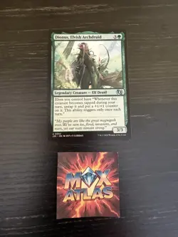 MTG - Dionus, Elvish Archdruid - Anime Art 52 - Foundations Jumpstart - MTG NM - Image 1