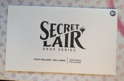MTG SECRET LAIR DROP POST MALONE: THE LANDS TRADITIONAL FOIL SEALED - Image 1