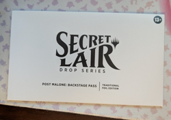 MTG Secret Lair x Post Malone: Backstage Pass FOIL Edition - Sealed Pack NEW! - Image 1