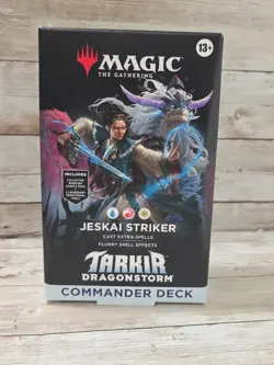 Magic The Gathering Dragonstorm Commander Deck - Jeskai Striker - Image 1